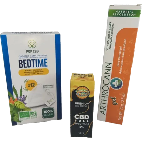 Pack CBD Relax & Cuidado Total